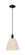 Arcadia One Light Pendant in Matte Black (405|716-1P-BK-NBD-9-NAT)