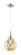 Caden One Light Pendant in Polished Chrome (405|447-1P-PC-G208-8)