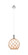 Ballston One Light Pendant in Polished Nickel (405|415-1P-PN-G121-10RB) Ballston One Light Pendant in Polished Nickel (405|415-1P-PN-G121-10RB)