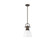 Duncan One Light Pendant in Rubbed Bronze (62|3604-S RBZ-WHT)