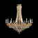 Mariner Luxury LED Chandelier in Antique Gold Plated (48|19889-0-231)