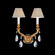 Mariner Luxury LED Wall Sconce in French Gold (48|19838-0-55)