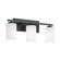 Leo Three Light Vanity in Black (162|LEOV2209MBBK)