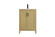 Finnley Bathroom Vanity in Honey Brown (173|VF25124MHB)