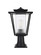 York One Light Outdoor Post Mount in Black (173|OD305P18BK) York One Light Outdoor Post Mount in Black (173|OD305P18BK)