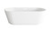 Odette Soaking Bathtub (173|BT10671GW-WHT)