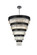 Willow 43 Light Chandelier in Black (173|3400GR59BK)