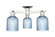Arcadia Three Light Semi-Flush Mount in Polished Nickel (405|716-3F-PN-G559-5BL)