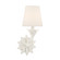 Broche One Light Wall Sconce in Matte White (60|571-OP-MT)