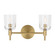 Hartley Two Light Vanity in Burnished Brass (454|TFV1002BBS)