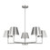 Ender Five Light Chandelier in Brushed Nickel (454|DJC1265BS)