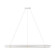 Cielo LED Chandelier in Matte White (454|CC1811MWT)