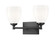 Oren Two Light Vanity in Matte Black (224|7004-2V-MB)