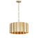 Allegra One Light Pendant in Weathered Brass (16|39133WBR)