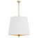 Karnes Six Light Pendant in Aged Brass (19|8562-6-80)