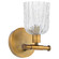 Meriam One Light Wall Mount in Brushed Brass (19|593-1-47)