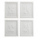 Ispra Wall Decor in Painted Matte White (443|W6760)