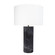Tambour One Light Table Lamp in Black (400|13-1668)