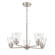 Strayhan Five Light Chandelier in Brushed Nickel (59|64105-BN)