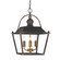 Christoff Three Light Pendant in Antique Black Iron (62|0888-3P ABI)