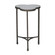 Walter Side Table in Heavy Textured Black|Antique Eglomise Mirror (550|SCH-250285)