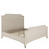 Alexandra King Bed in Cerused White|Stained Gold (550|SCH-175591)