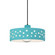 Radiance Collection One Light Pendant in Matte Black (102|CER-6467-RFPL-MBLK-BKCD)