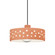 Radiance Collection One Light Pendant in Polished Chrome (102|CER-6467-BSH-CROM-BKCD)