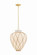 Apple Valley One Light Pendant in Aged Brass (70|9217-AGB)