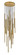 Filmore Ave. LED Chandelier in Aged Brass (192|HF2800-AB)