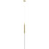 Main St. LED Pendant in Brushed Brass (192|HF2020-SNW-BB)