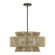 Florell Five Light Chandelier in English Bronze (107|53165-92)