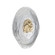 Nome LED Wall Sconce in Silver Leaf (314|DWC84)