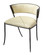 Nevado Chair in Off White & Black (580|20NEVA-CHOW)