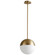 Mondo LED Pendant in Aged Brass (19|3-6903-40)