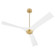 Ridley 58'' Ceiling Fan in Aged Brass (19|3-123-640)
