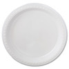 Heavyweight Plastic Plates, 9" Dia, Black, 125/pack, 4 Packs/carton