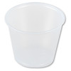 Symphony Design Wax-coated Paper Cold Cup, 7 Oz, Beige/white, 100/sleeve, 20 Sleeves/carton