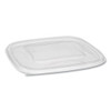 Earthchoice Recycled Plastic Square Flat Lids, 7.38 X 7.38 X 0.26, Clear, 300/carton Earthchoice Recycled Plastic Square Flat Lids, 7.38 X 7.38 X 0.26, Clear, 300/carton