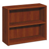Hon 10700 Series Wood Bookcase, Two Shelf, 36w x 13 1/8d x 29 5/8h, Cognac Hon 10700 Series Wood Bookcase, Two Shelf, 36w x 13 1/8d x 29 5/8h, Cognac