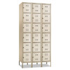 Box Locker, 12w X 18d X 78h, Two-tone Gray