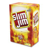Slim Jim Beef Jerky Meat Sticks Original, 0.28 Oz Stick, 120 Sticks/box