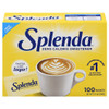 Splenda Sucralose No Calorie Sweetener, 1 Gram Packet - 100/Pack - 12 Packs/Case Splenda Sucralose No Calorie Sweetener, 1 Gram Packet - 100/Pack - 12 Packs/Case