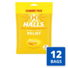 Halls Menthol Lyptus Honey Lemon Cough Drops Halls Menthol Lyptus Honey Lemon Cough Drops
