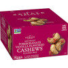 Sahale Snacks Naturally Pomegranate Vanilla Flavored Cashews Glazed Mix, 1.5 Ounces, 9 Per Box, 12 Per Case