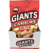 Giant Snack Inc Giants Cashew Salted, 4 Ounces, 8 Per Case Giant Snack Inc Giants Cashew Salted, 4 Ounces, 8 Per Case