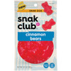 Snak Club Cinnamon Gummy Bears, 3.75 Ounce, 12 Per Case Snak Club Cinnamon Gummy Bears, 3.75 Ounce, 12 Per Case