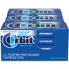 Orbit Sugar Free Peppermint Gum, 14 Piece, 12 Per Box, 12 Per Case Orbit Sugar Free Peppermint Gum, 14 Piece, 12 Per Box, 12 Per Case