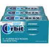 Orbit Winter Mint Gum, 14 Piece, 12 Per Box, 12 Per Case