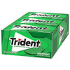 Trident Sugar Free Spearmint Gum, 14 Count, 12 Per Box, 12 Per Case Trident Sugar Free Spearmint Gum, 14 Count, 12 Per Box, 12 Per Case